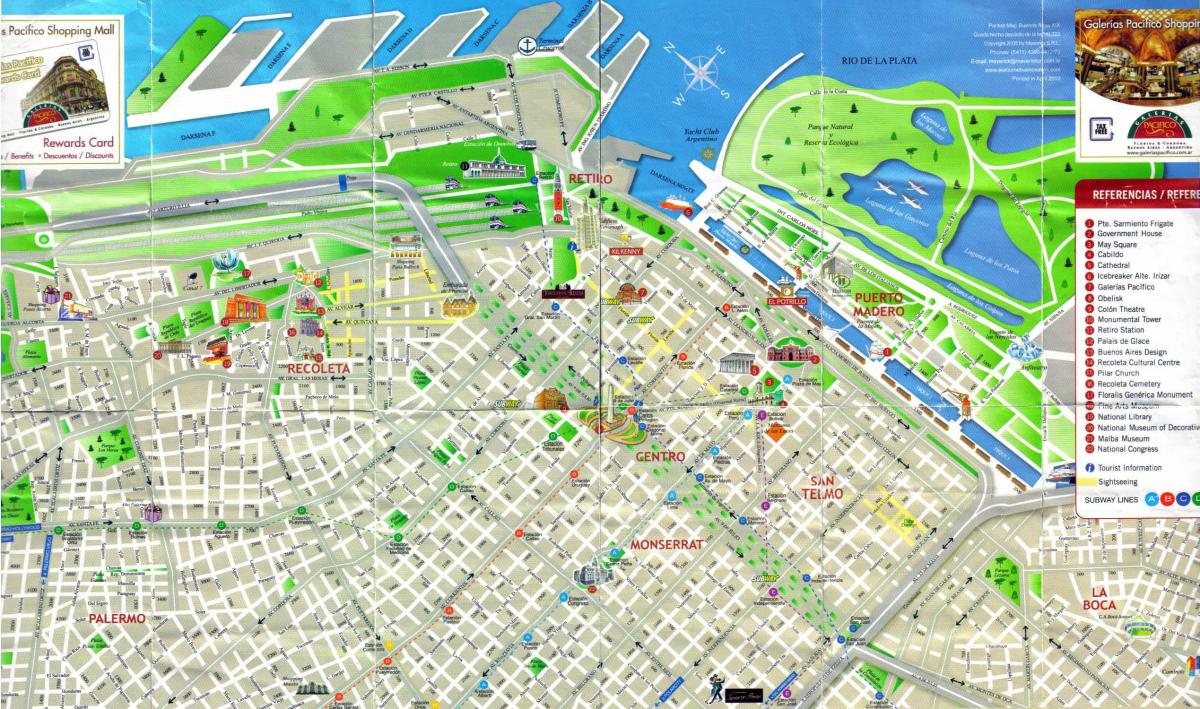 布宜诺斯艾利斯景点地图